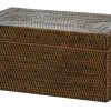 Flamant Togo, Basket, With Cover, Reed Wholesale