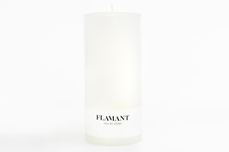 Flamant Beth, Candle, Colour White, 9X20Cm Hot