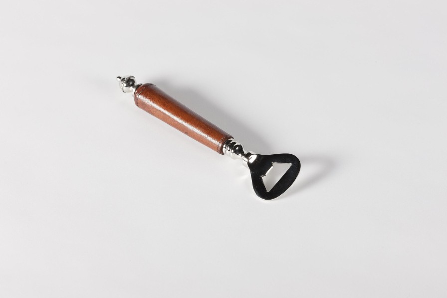 Flamant Manhattan, Bottle Opener, Brown Leather Hot