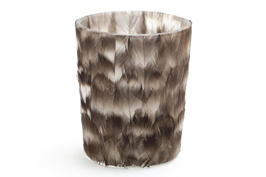 Flamant Hannigan, Tea Light Holder, Feathers, S Online