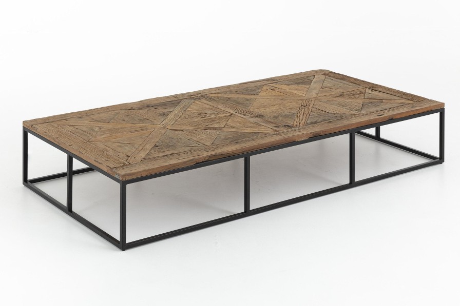 Flamant Archy, Coffee Table, Rectangular, Wood And Metal Wholesale