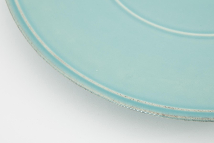 Flamant Jille, Plate, Ceramic, Blue, 34Cm Wholesale