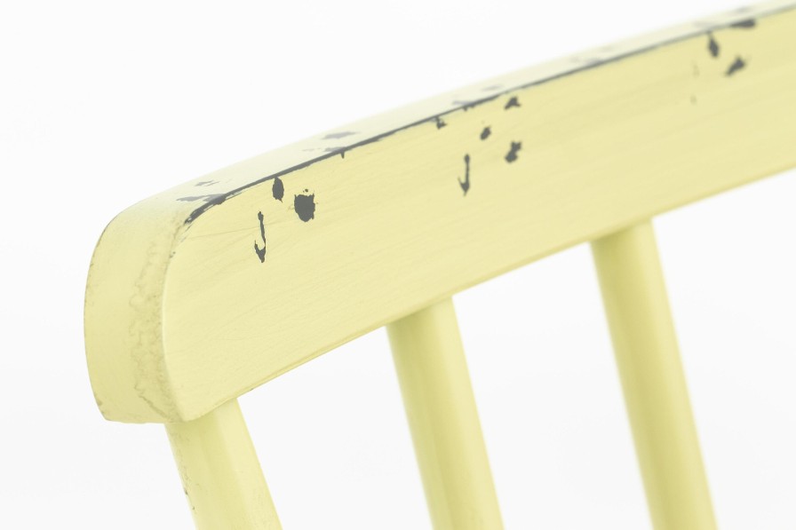 Flamant Claire, Garden Bench, Retro Yellow Wholesale