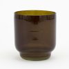 Flamant Berami, Tea Light Holder, Glass, Brown Hot