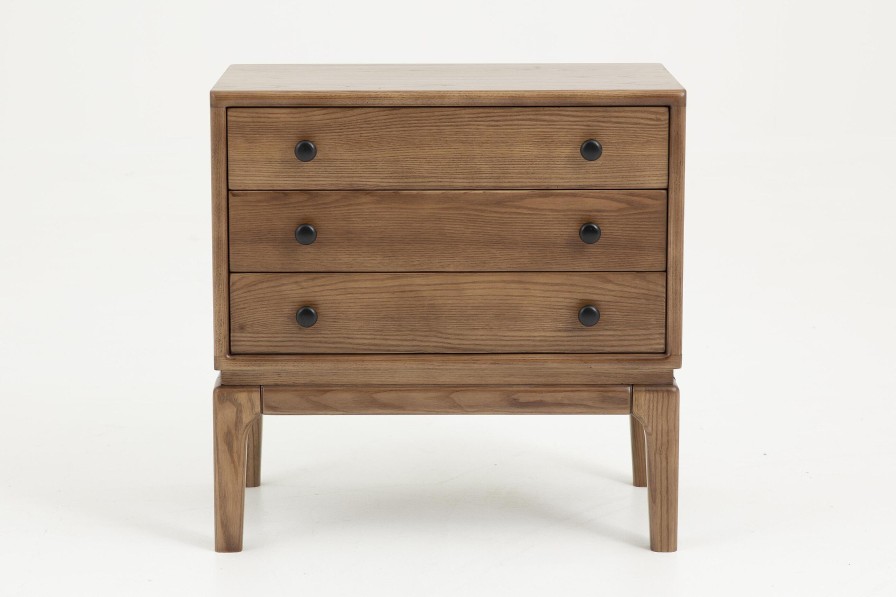 Flamant Luca, Bedside Table, 3 Drawers Online