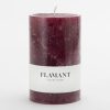 Flamant Beth, Candle, Colour Balmoral Red, 9X15Cm Online