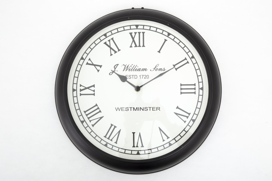 Flamant Walters, Wall Clock, Black Hot