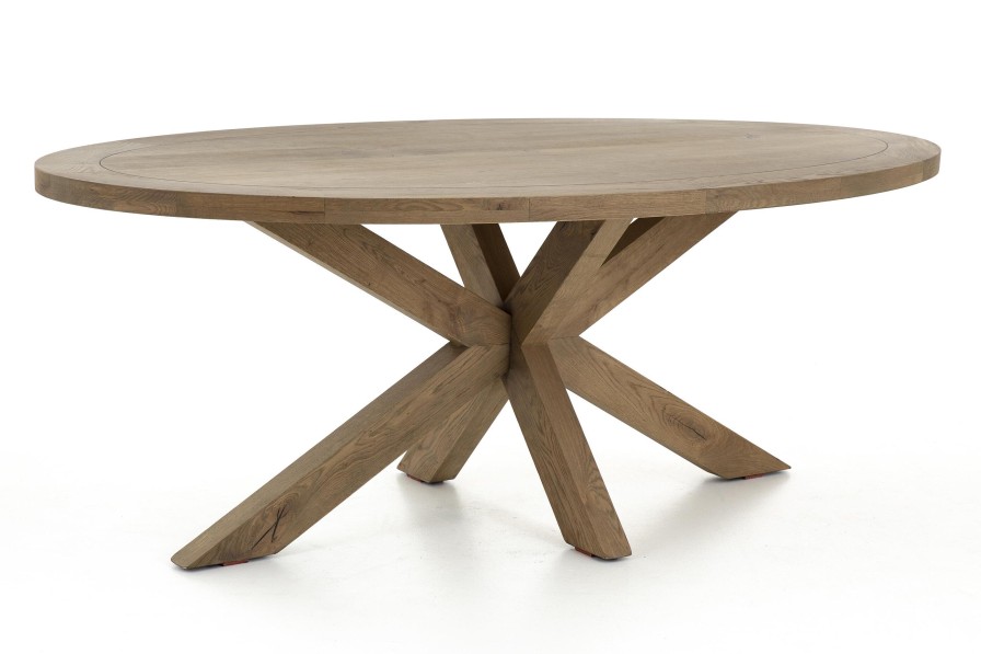 Flamant Forino, Dining Table, Weathered Oak, 210 Cm, Model 2 Wholesale