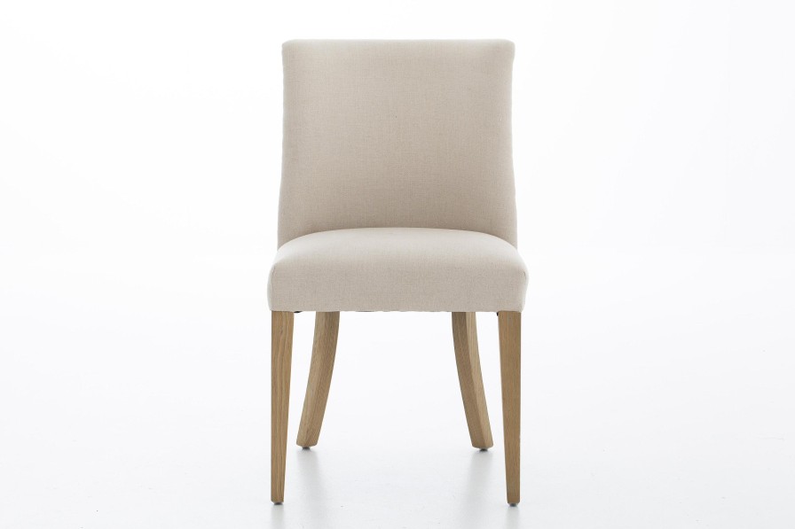 Flamant Jantina, Chair, Natural Linen Clearance