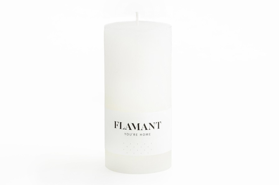 Flamant Beth, Candle, Colour White, 7X15Cm Online