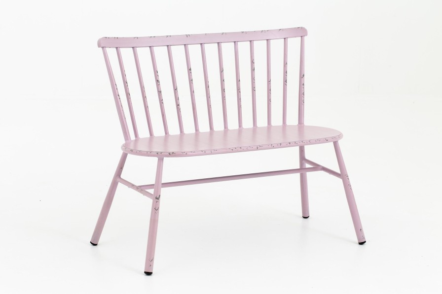 Flamant Claire, Garden Bench, Retro Pink Best