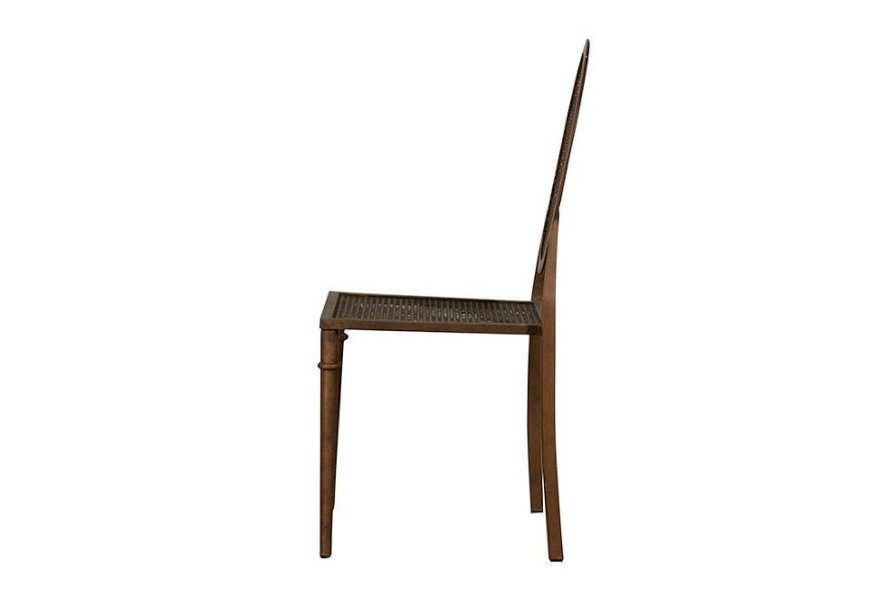 Flamant Mary, Garden Chair, Rust Finish, Metal Wholesale