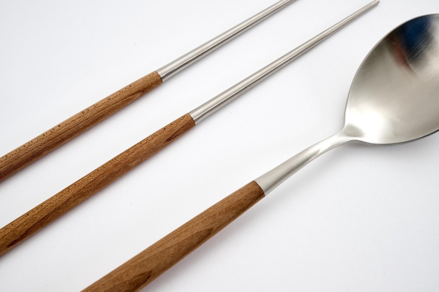 Flamant Borneo, Spoon And Chopsticks, Set Of 2 Hot