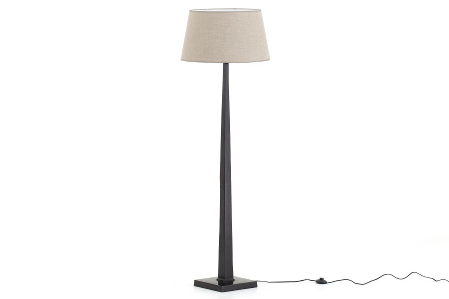 Flamant Gordes, Floor Lamp, Black, Aluminum Clearance