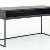 Flamant Armand, Desk, Black Oak And Metal Best