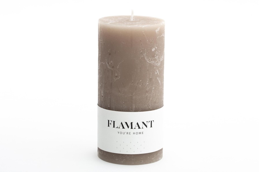 Flamant Beth, Candle, Colour Taupe, 7X15Cm Online