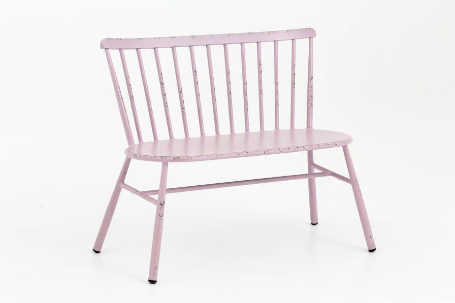 Flamant Claire, Garden Bench, Retro Pink Clearance