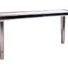 Flamant Naxos, Console Table, Mirror Glass And Wood Hot