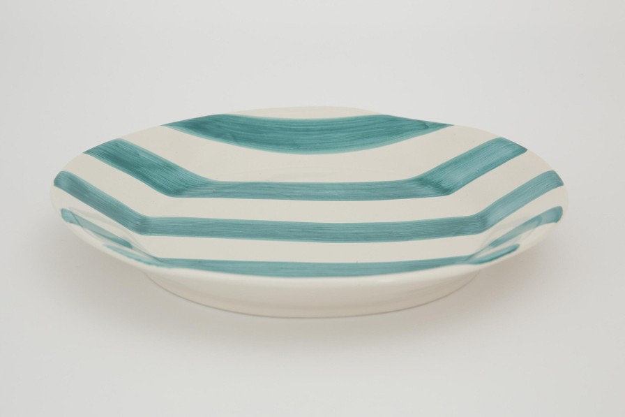 Flamant Sangha, Plate, 28Cm, Stripes Wholesale