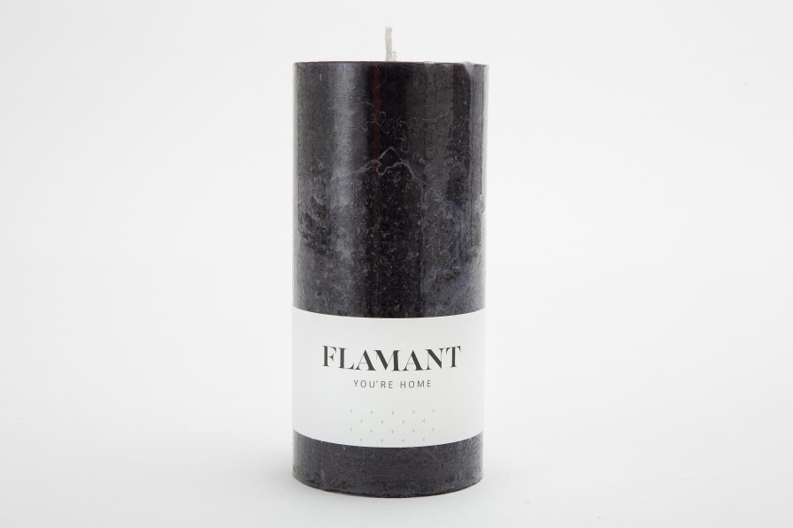 Flamant Beth, Candle, Colour Black, 7X15Cm Wholesale