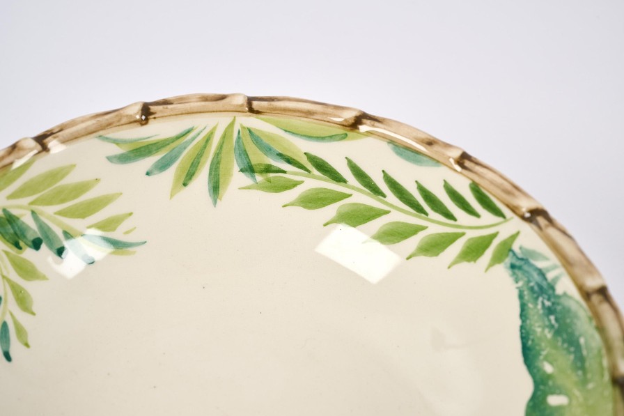 Flamant Banbua, Bowl, Green, Leaves Online