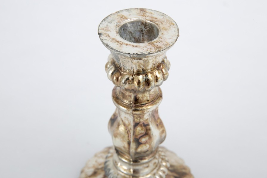 Flamant Shinyei, Candlestick, Mercury Glass Wholesale