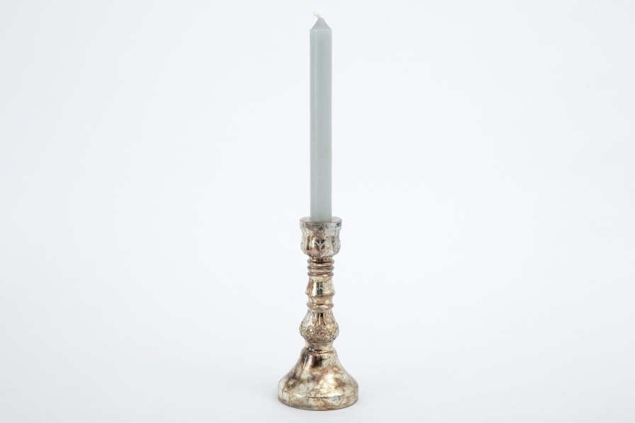 Flamant Kummen, Candlestick, Mercury Glass Hot