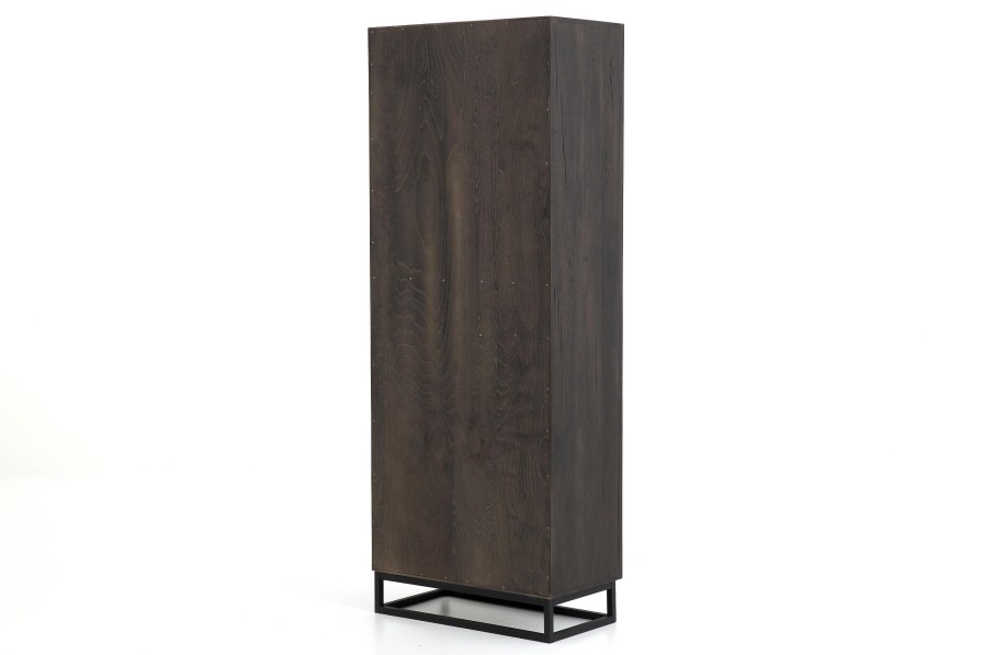 Flamant Lana, Cabinet, Dark Brown, 2 Doors Online