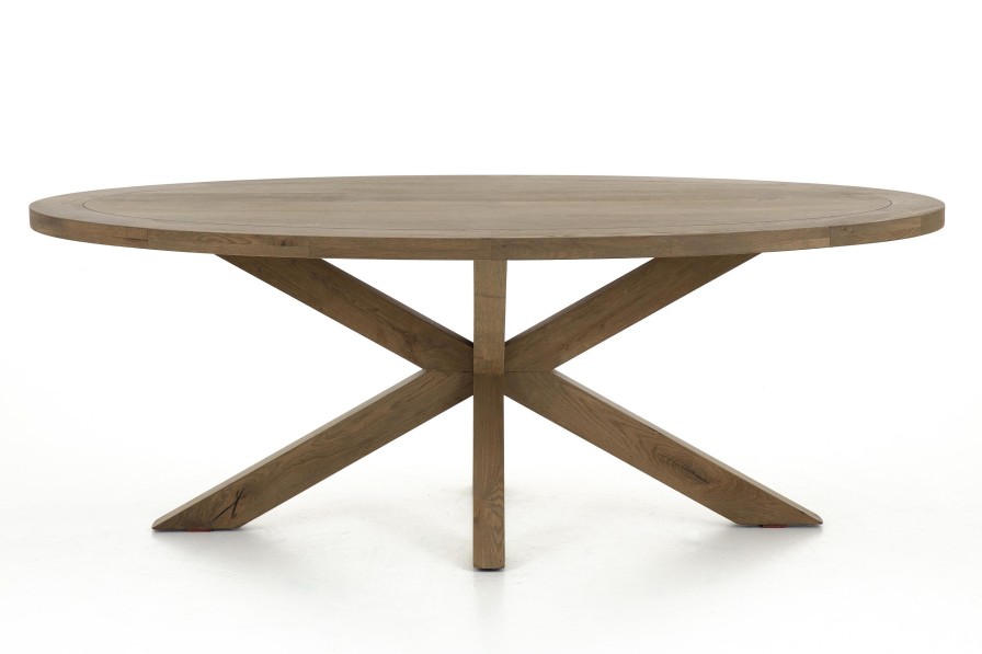 Flamant Forino, Dining Table, Weathered Oak, 210 Cm, Model 2 Wholesale