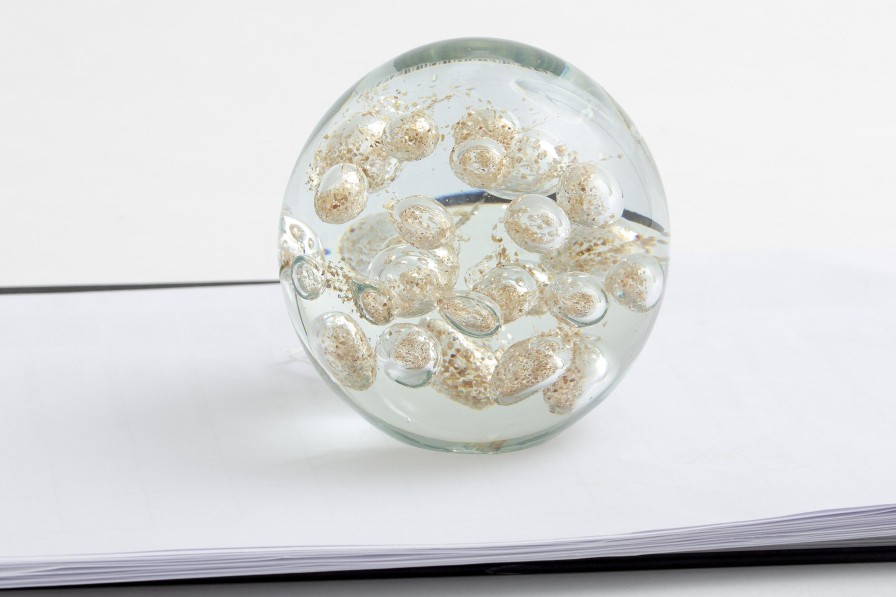 Flamant Royka, Paperweight, Glass Clearance