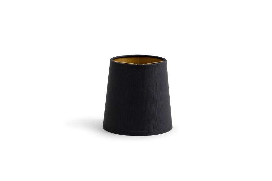 Flamant Clips, Lampshade, Black And Gold, Cylinder, 10 Cm Hot