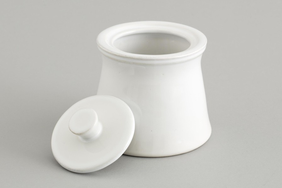 Flamant Jille, Sugar Pot, Ceramic, White Online