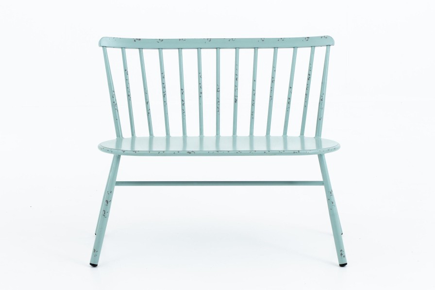 Flamant Claire, Garden Bench, Retro Blue New