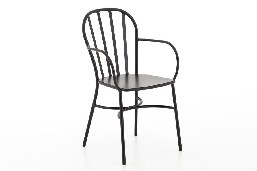 Flamant Marian, Garden Chair, Black Best