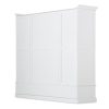 Flamant Marie, Wardrobe, White, 4 Doors Best