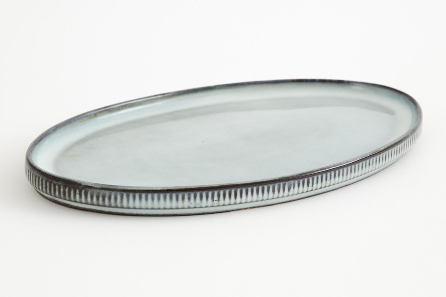 Flamant Architecto, Serving Plate, Ceramic, Grey Best