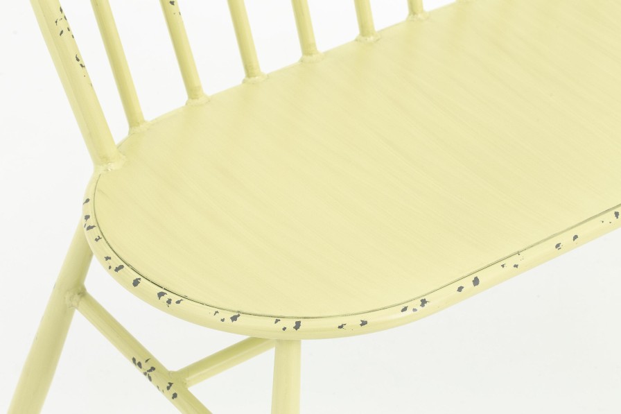 Flamant Claire, Garden Bench, Retro Yellow Best