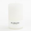 Flamant Beth, Candle, Colour White, 9X15Cm Best