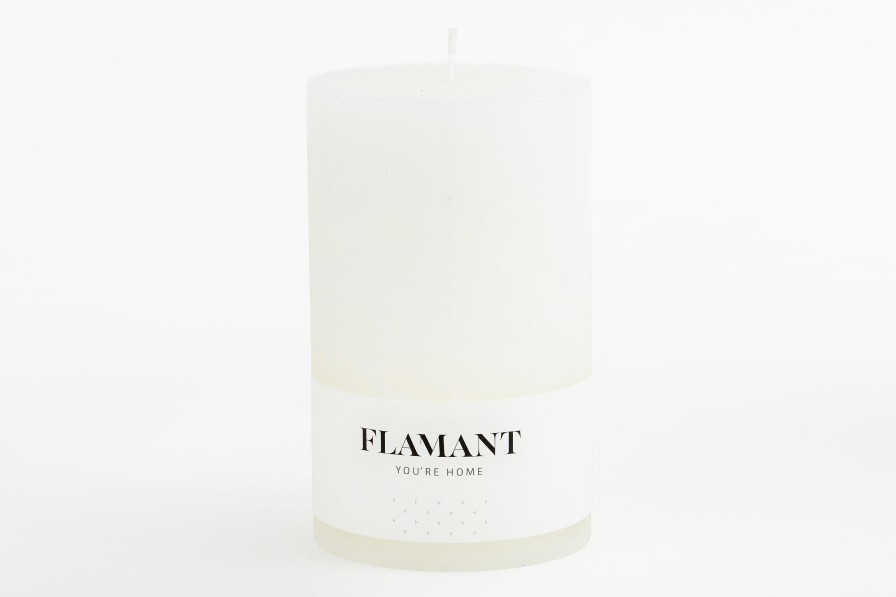 Flamant Beth, Candle, Colour White, 9X15Cm Best