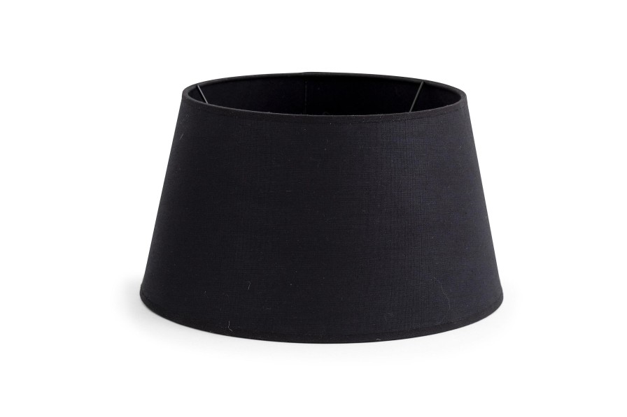 Flamant Lindro, Lampshade, Black, Cylinder, 30 Cm Clearance