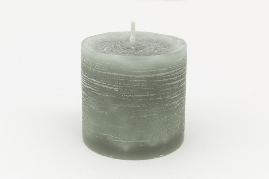 Flamant Celine, Candle, Colour Olive Green, 7X8Cm Clearance