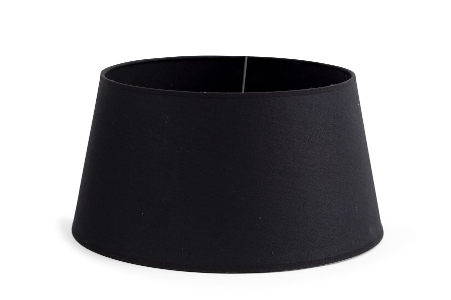 Flamant Lindro, Lampshade, Black, Cylinder, 35 Cm Online