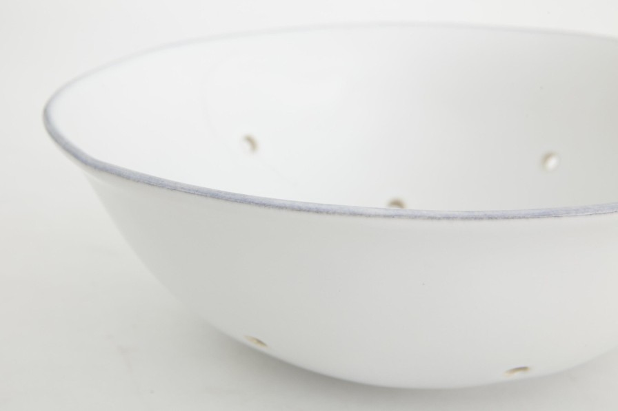 Flamant Jille, Colander, Ceramic, White Best