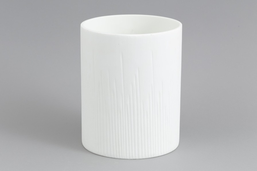 Flamant Ayla, Vase, Glass, White, O17,5X21,5H Hot