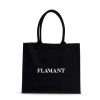 Flamant Shopper Flamant, Shopping Bag, Jute, Black Online