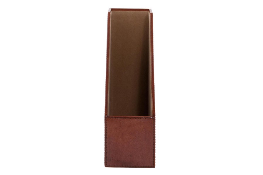 Flamant Manhattan, File Holder, Brown Leather Online