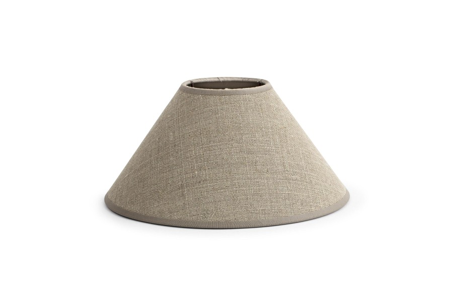 Flamant Circum, Lampshade, Natural And Silver, Conical, 23 Cm Hot