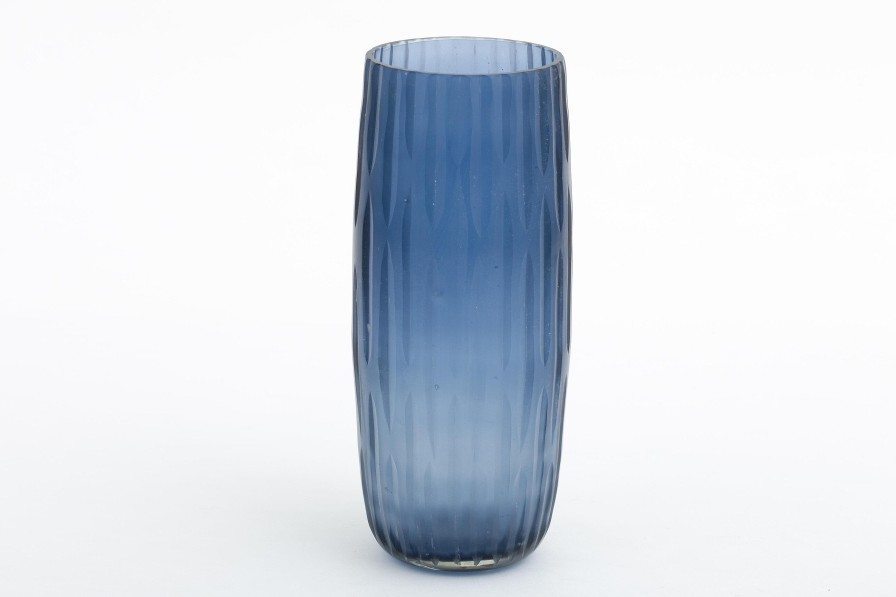 Flamant Arez, Vase, Glass, Blue, S Clearance