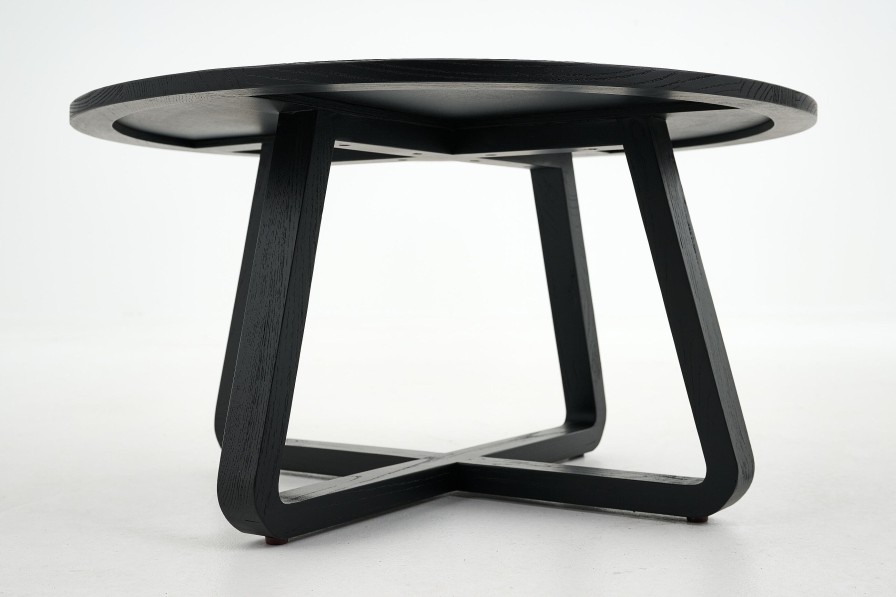 Flamant Livy, Coffee Table, Round, Black Online