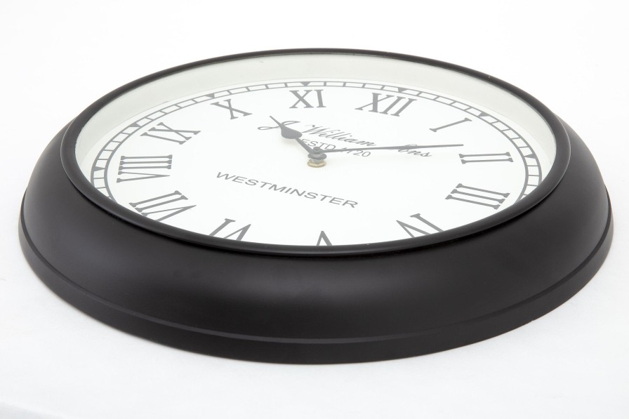 Flamant Walters, Wall Clock, Black Hot